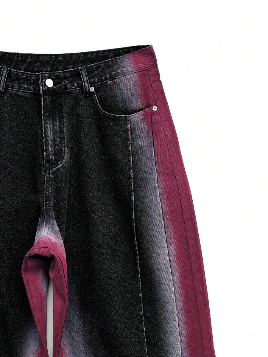 Men's Gothic Ombre Denim Jeans