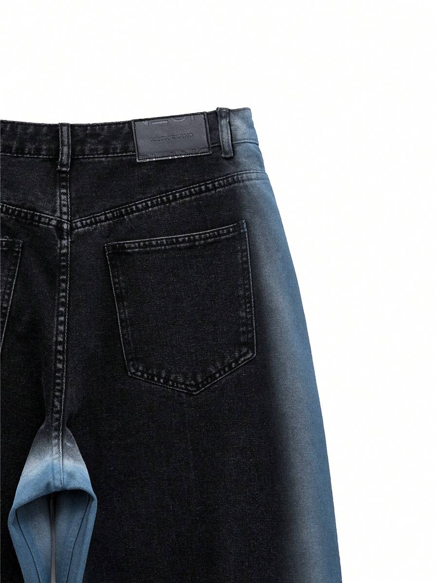 Men's Gothic Ombre Denim Jeans