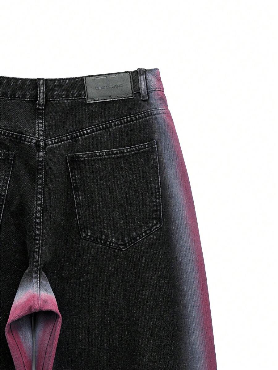 Men's Gothic Ombre Denim Jeans