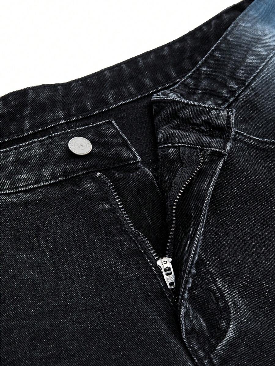 Men's Gothic Ombre Denim Jeans