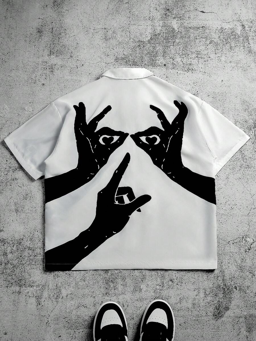 Men’s Loose-Fit Short-Sleeve Shirt
