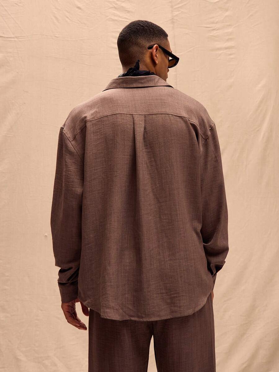 Long Sleeved Linen Shirt