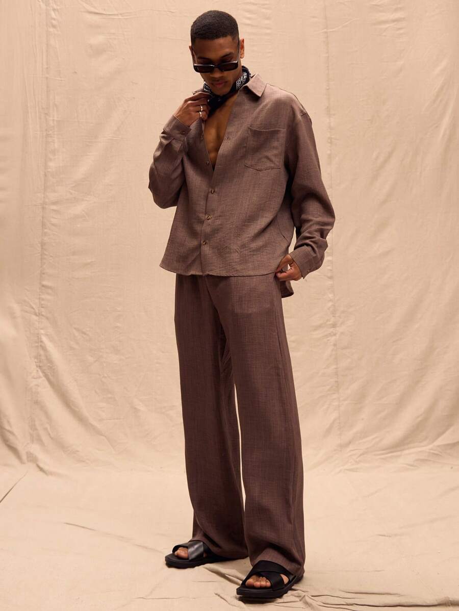 Long Sleeved Linen Shirt