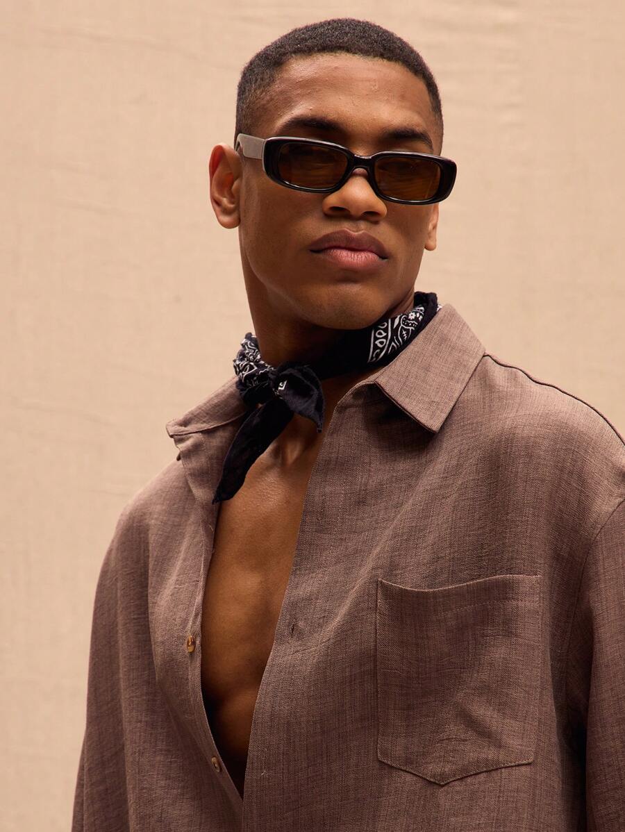 Long Sleeved Linen Shirt
