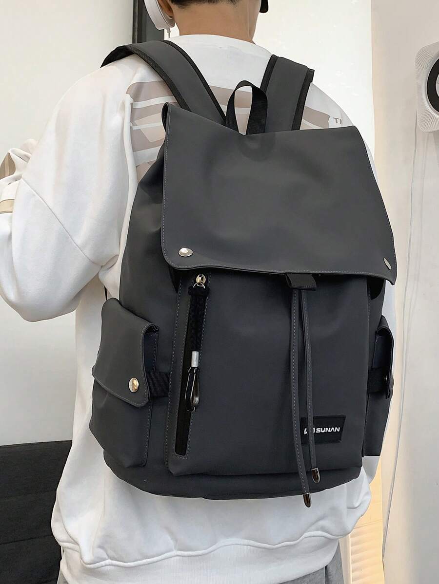 Large Capacity Canvas Crossbody Waist Bag