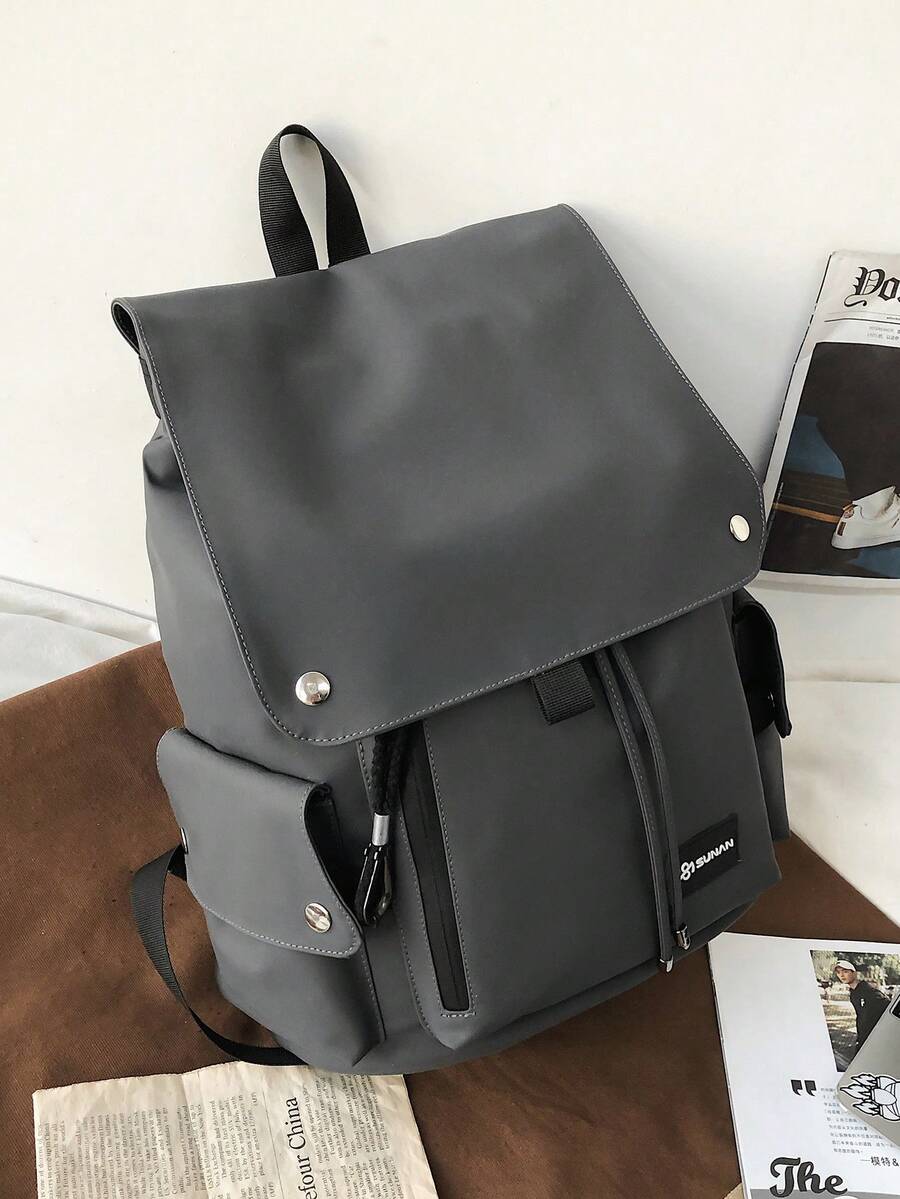 Large Capacity Canvas Crossbody Waist Bag