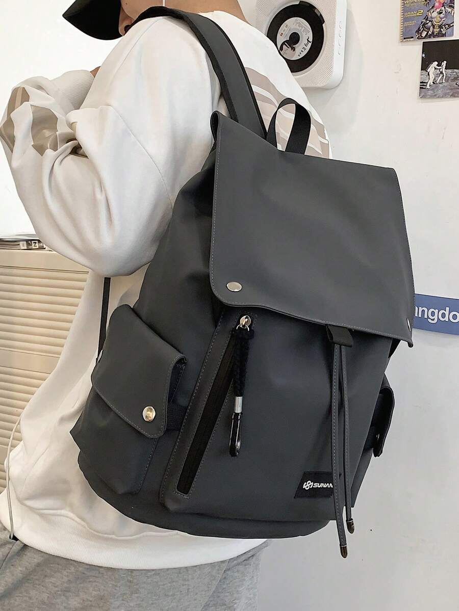 Large Capacity Canvas Crossbody Waist Bag