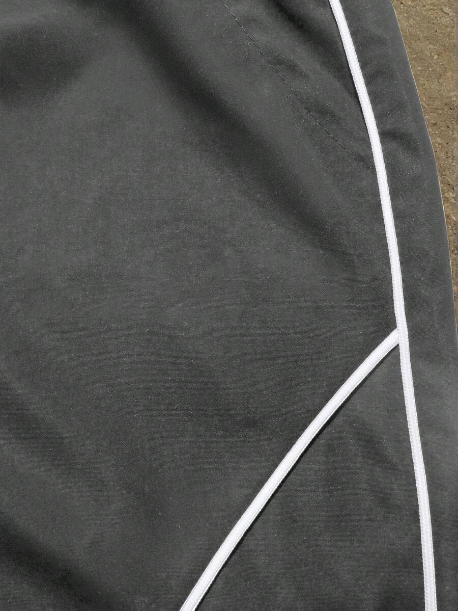 Men's Casual Striped Patterned Beach Shorts