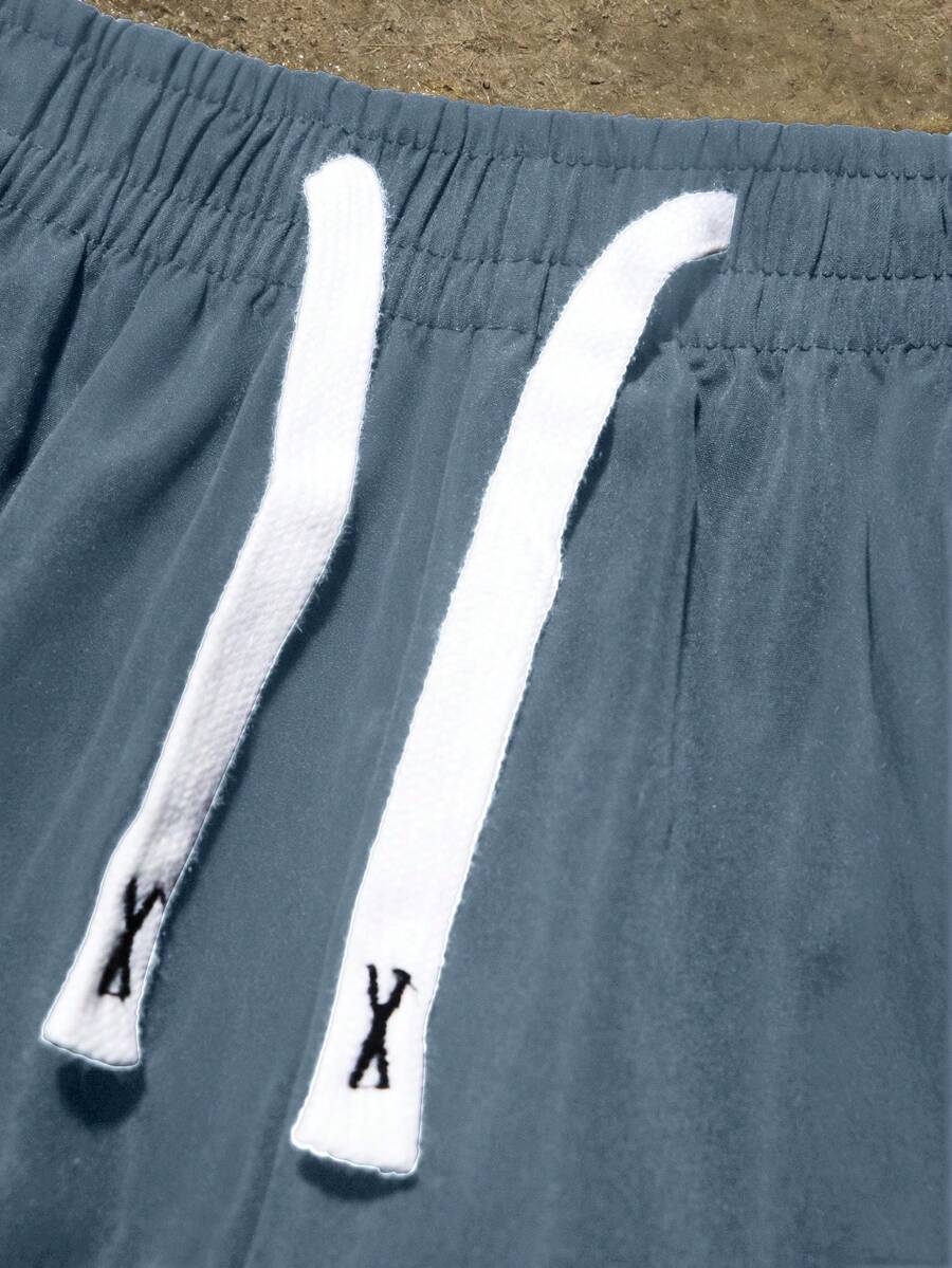 Men's Casual Striped Patterned Beach Shorts