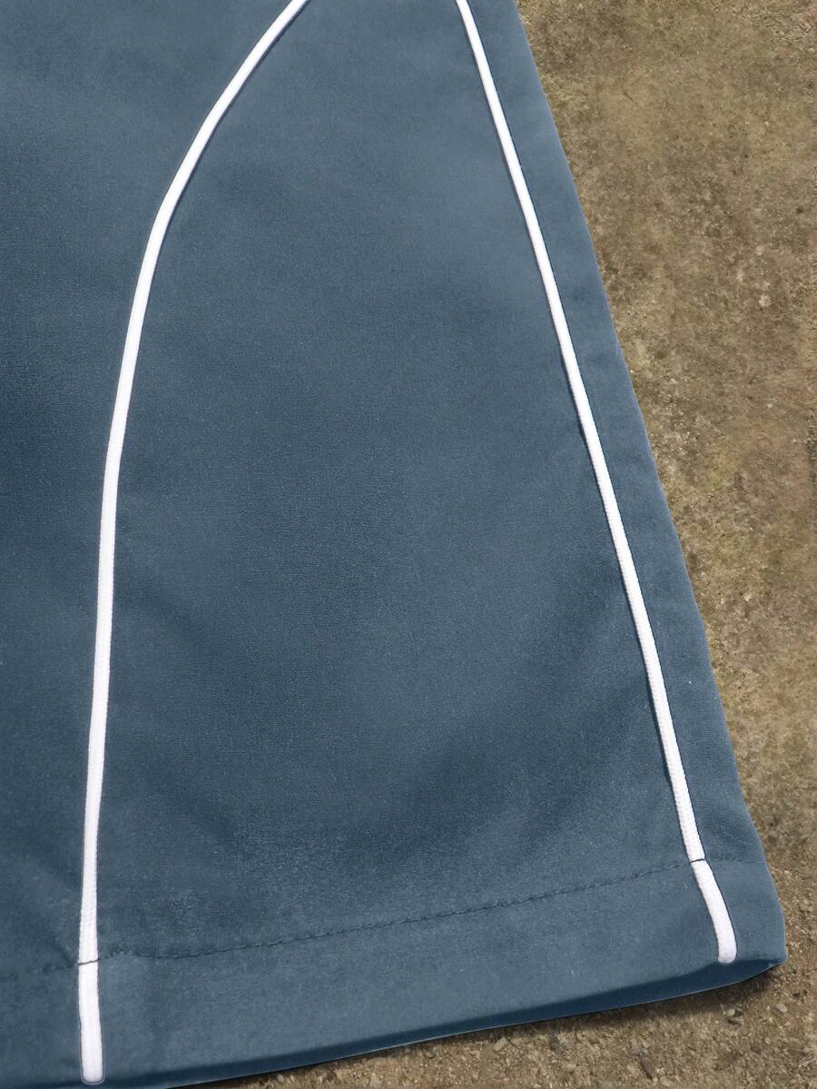 Men's Casual Striped Patterned Beach Shorts