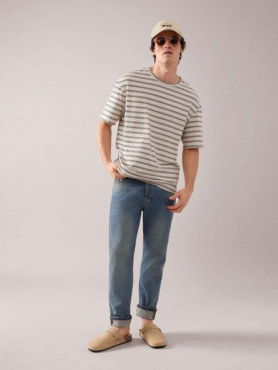 Men's Arch Support Cork Footbed Buckle Clogs