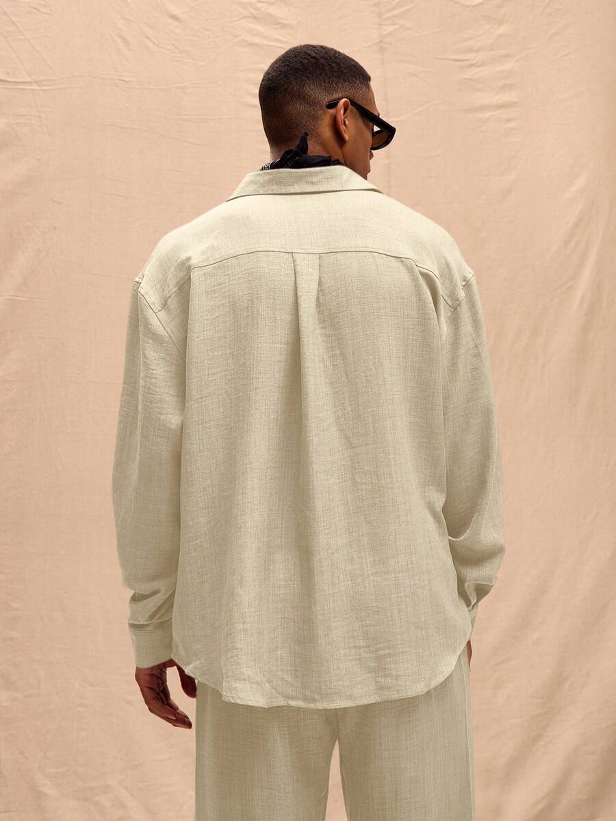 Long Sleeved Linen Shirt