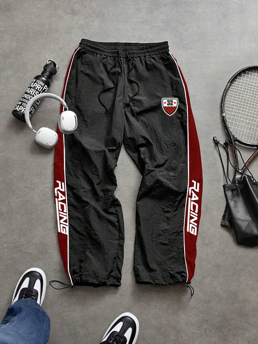 Men's Black Sports Pants