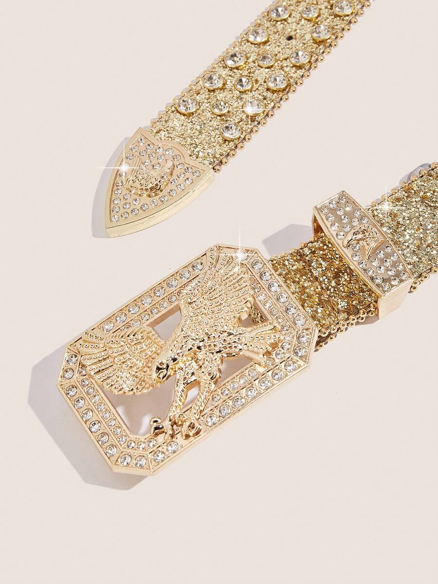 Crystal Eye Studded Heavy Duty Belt