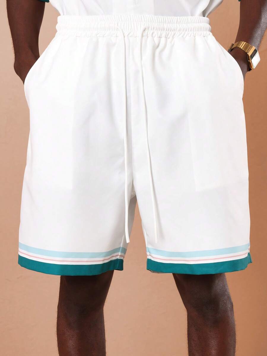 Men's Summer 2Pc Shirt & Shorts