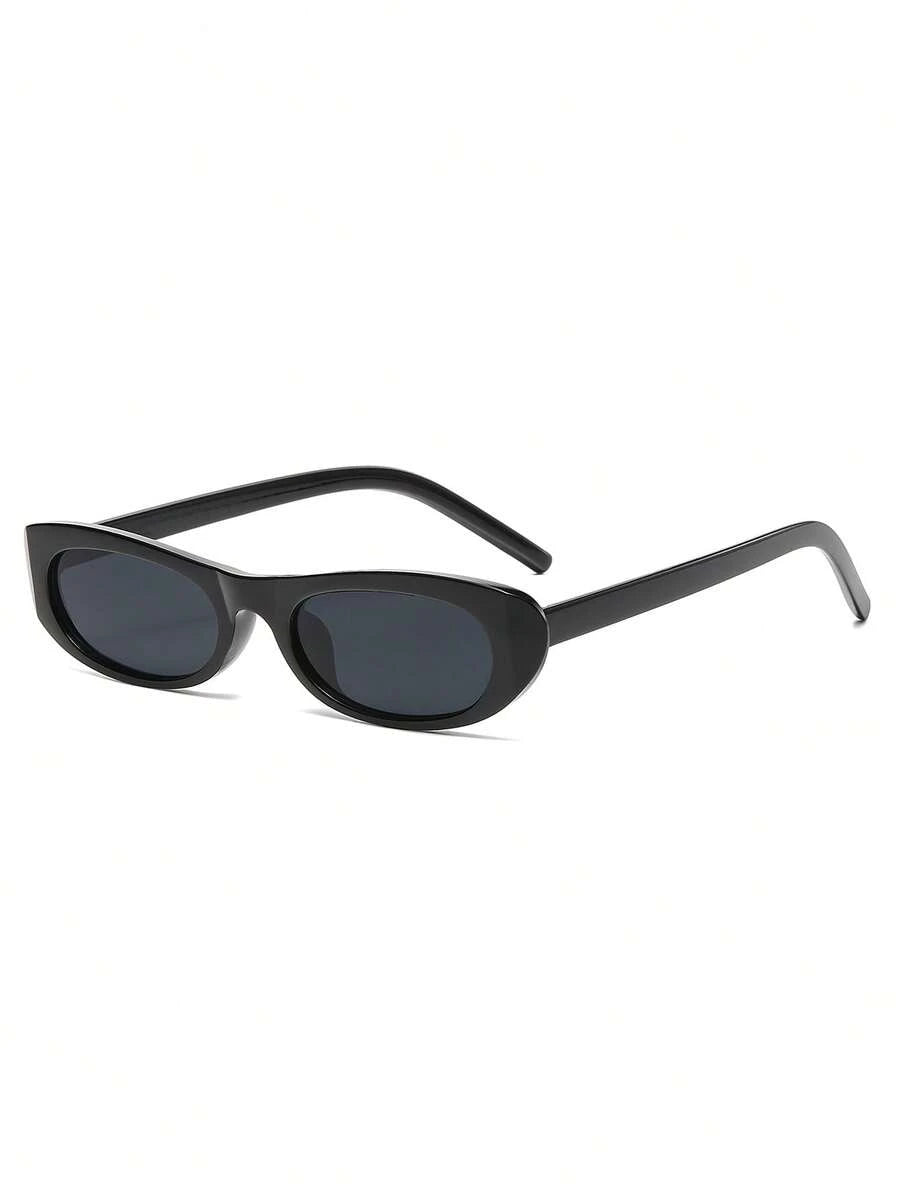 Women's Black Cat Eye Retro Glasses