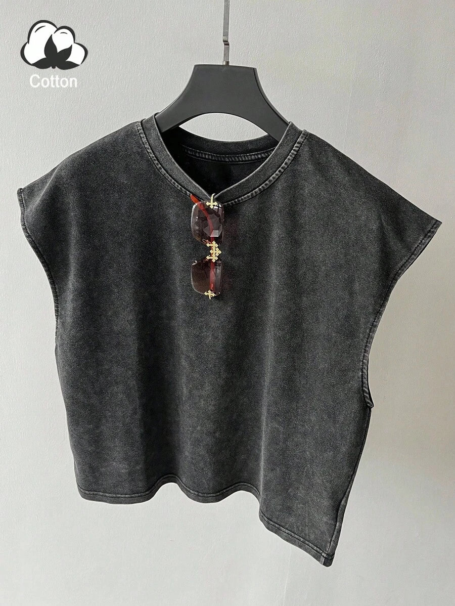 Men's Summer Casual Washed Vintage Tank Top