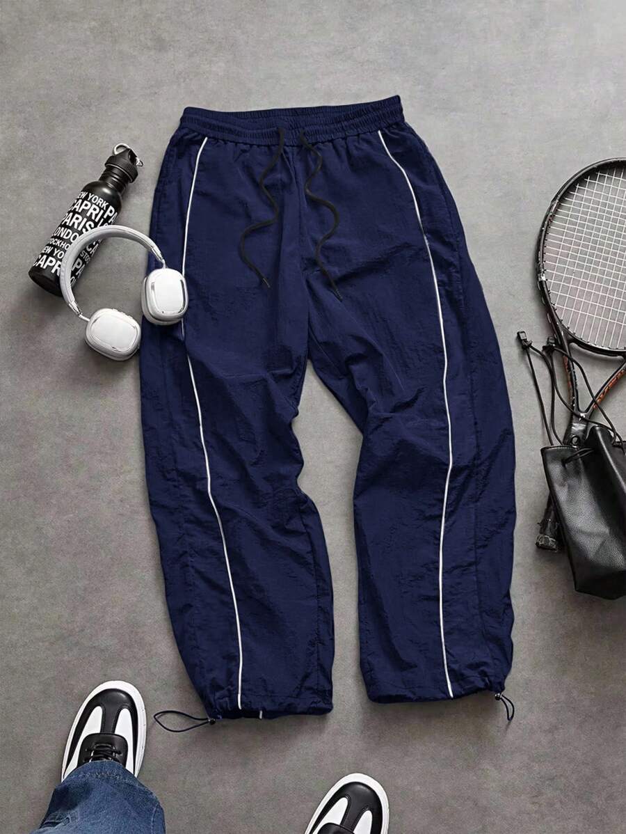 Men's Black Sports Pants