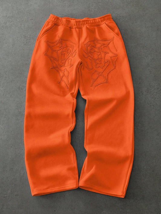 Men's Matching Cross Embroidered Sweatpants