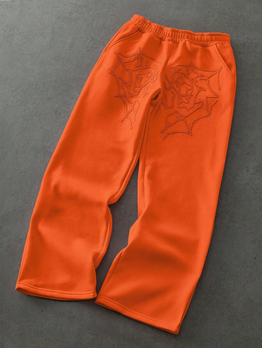 Men's Matching Cross Embroidered Sweatpants