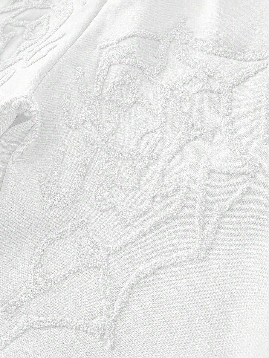 Men's Matching Cross Embroidered Sweatpants