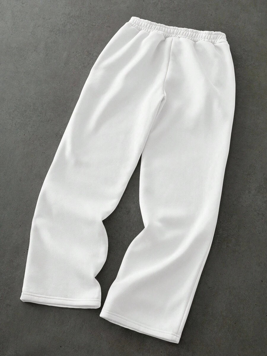 Men's Matching Cross Embroidered Sweatpants