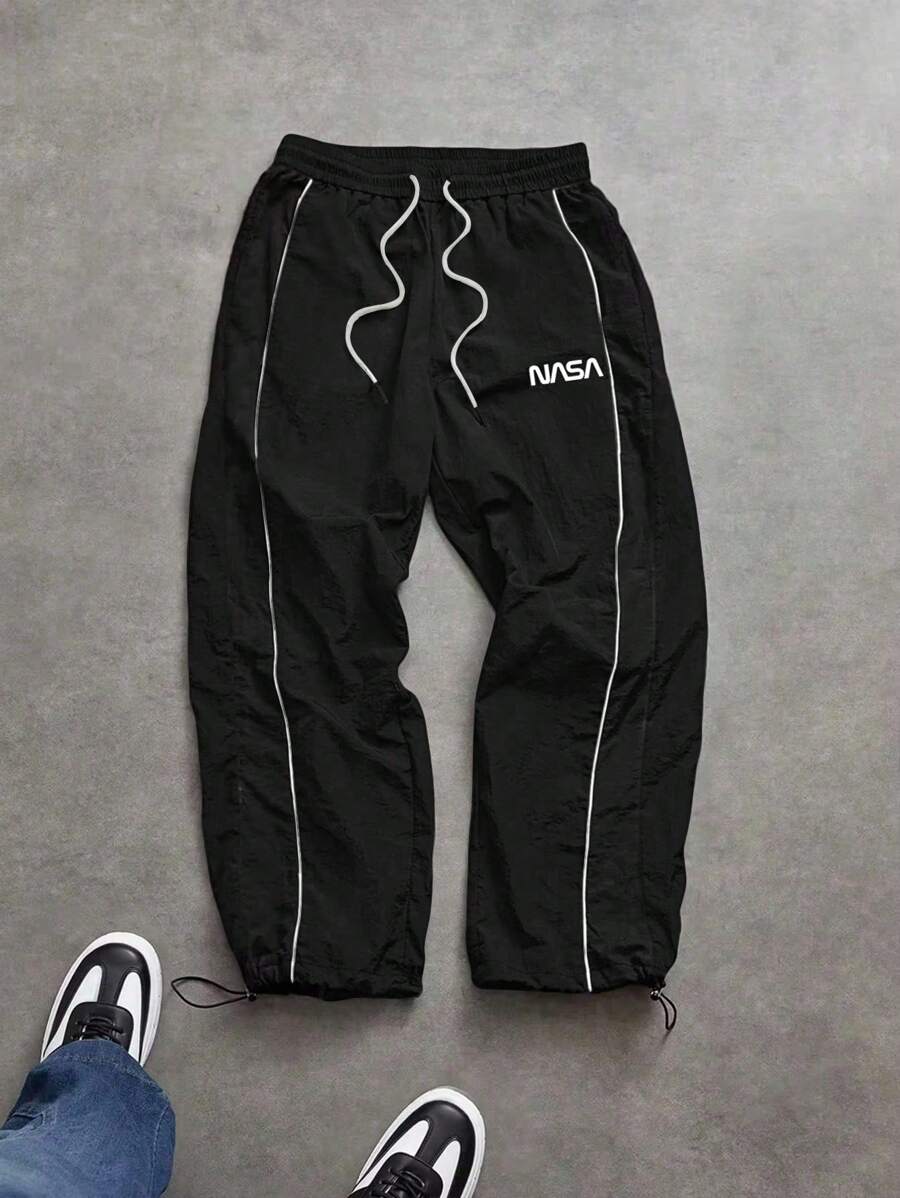 Men's Black Sports Pants