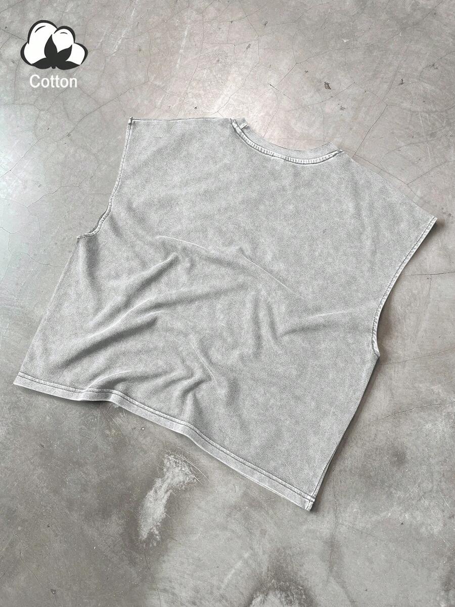 Men's Summer Casual Washed Vintage Tank Top