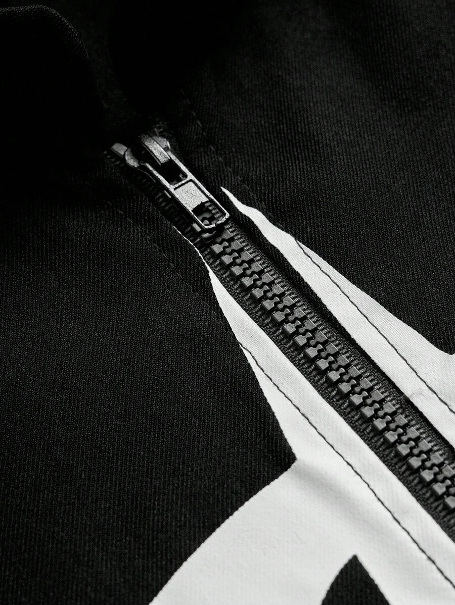 Men's Casual Print Jacket