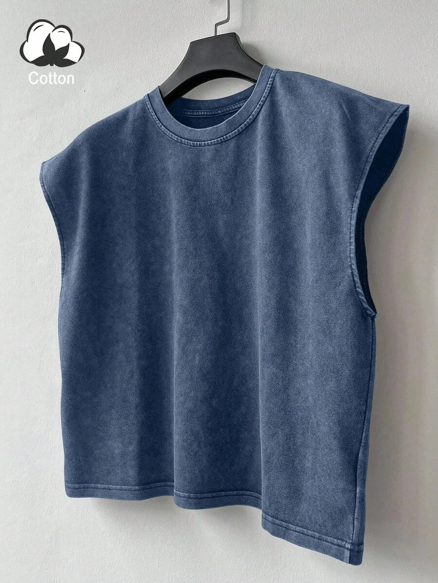 Men's Summer Casual Washed Vintage Tank Top