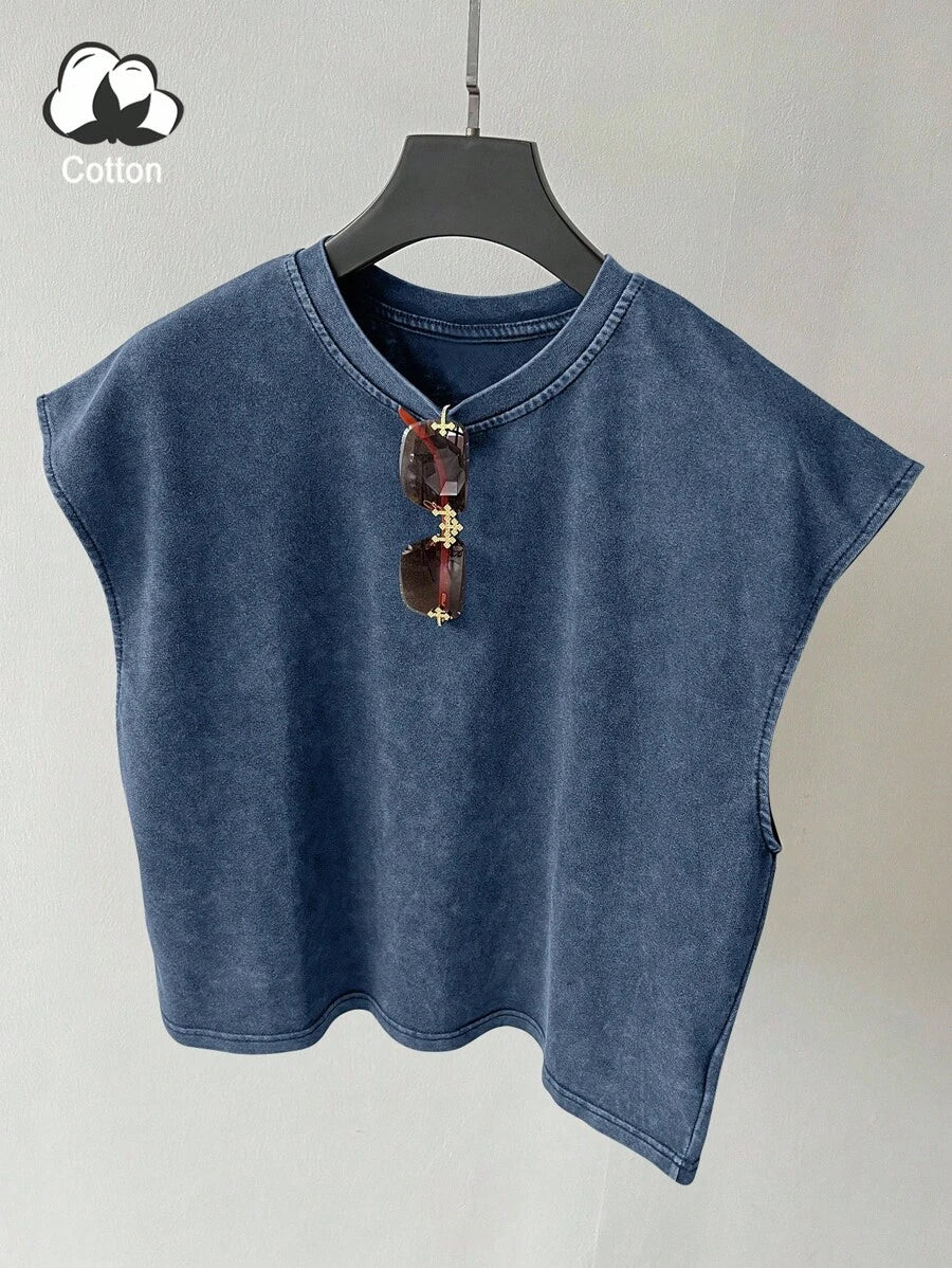 Men's Summer Casual Washed Vintage Tank Top