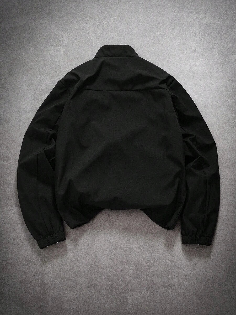 Men's Street Fashion Zip-Up Jacket