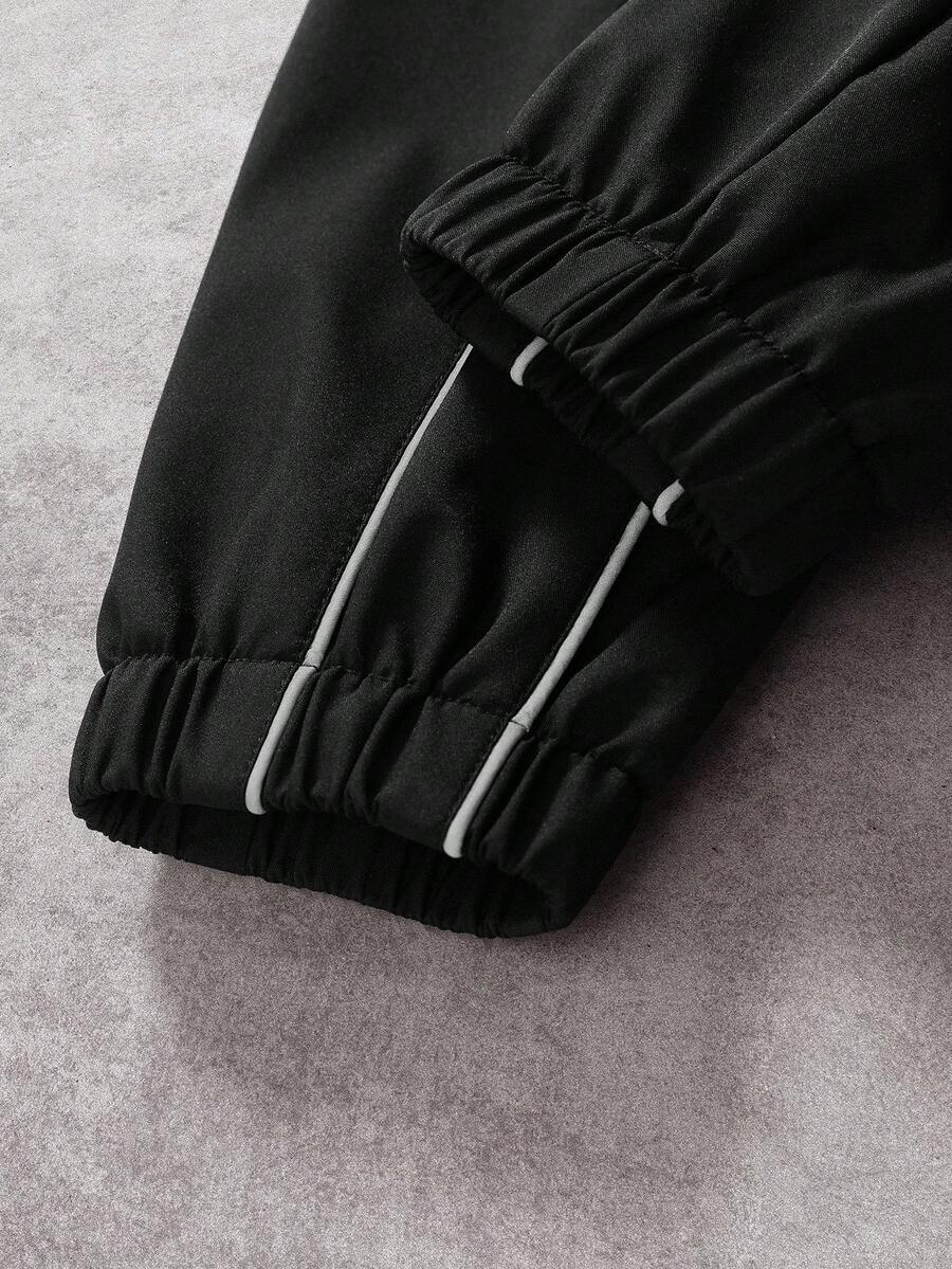 Men's Street Fashion Zip-Up Jacket