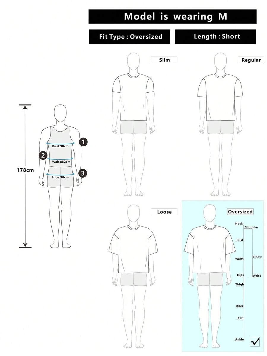 Casual Loose Fit Crew Neck Long Sleeve T-Shirt For Men