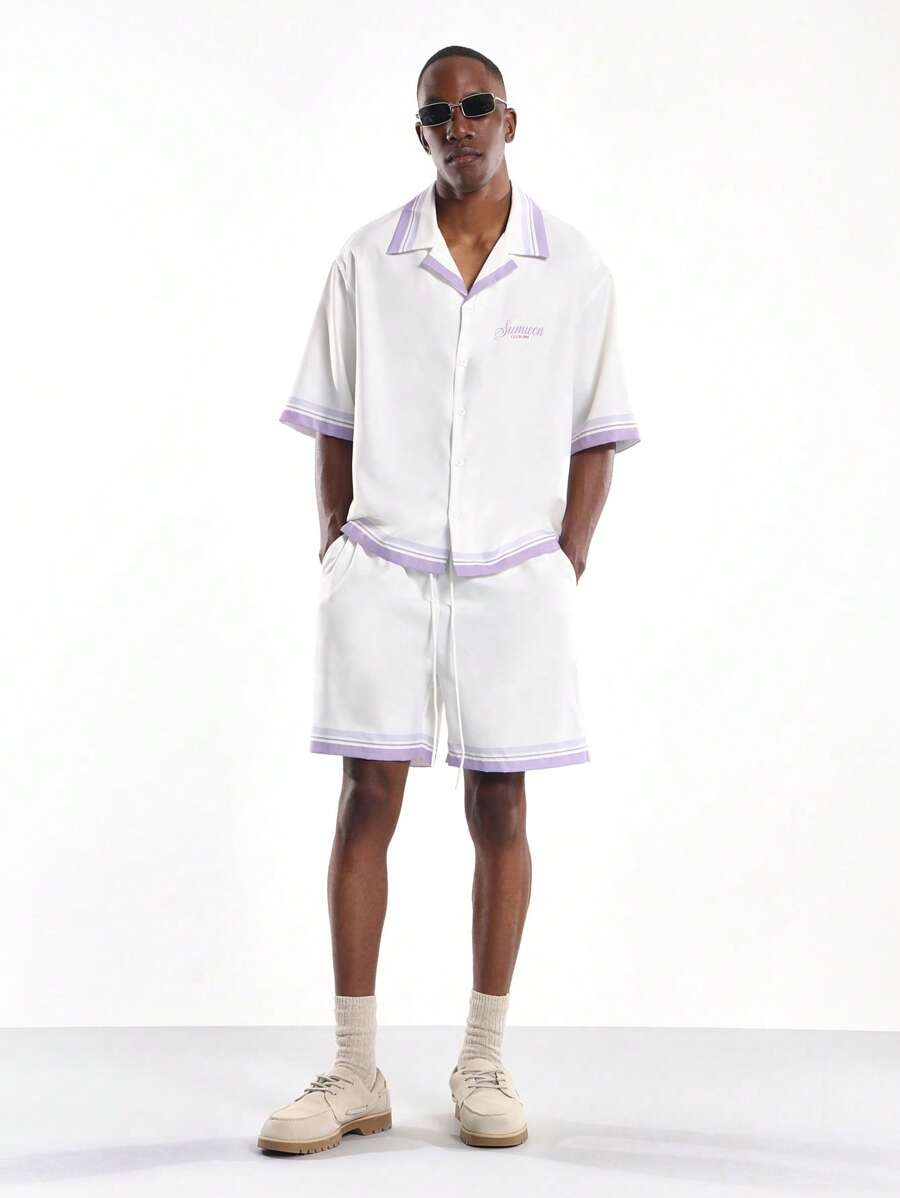 Men's Summer 2Pc Shirt & Shorts