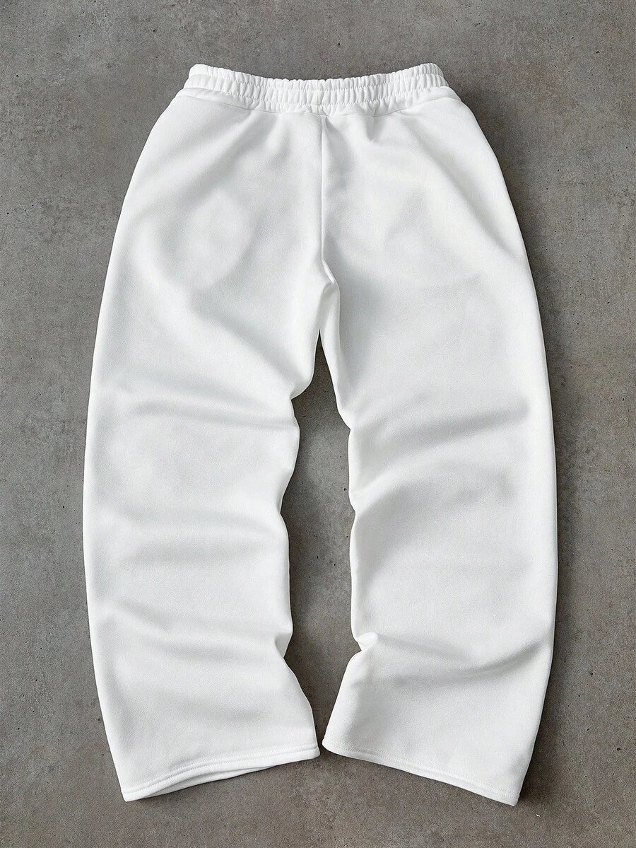 Men's Matching Cross Embroidered Sweatpants