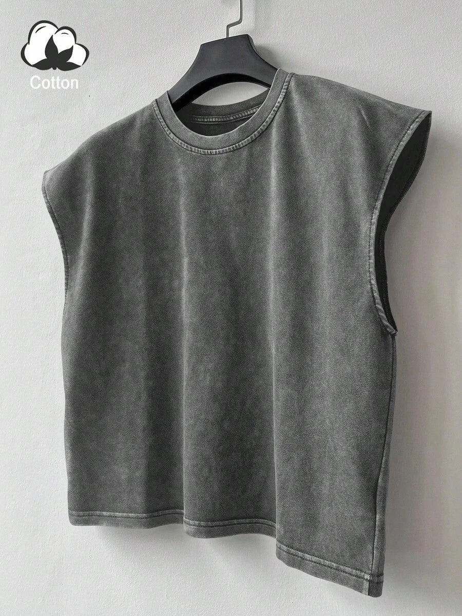 Men's Summer Casual Washed Vintage Tank Top