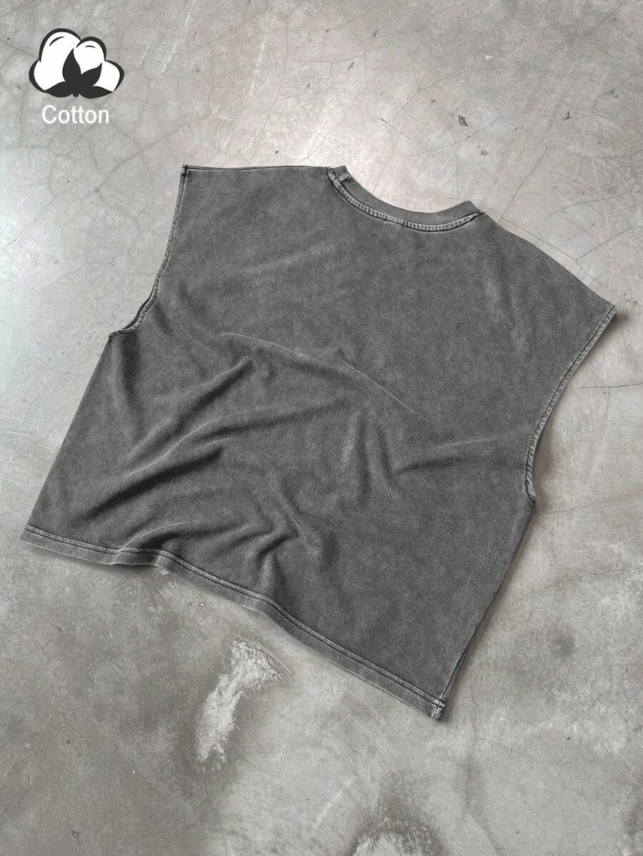 Men's Summer Casual Washed Vintage Tank Top