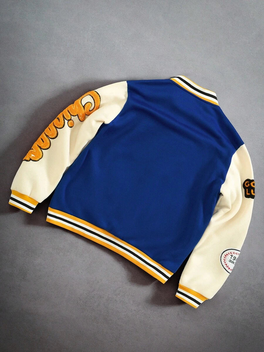 Men's Sports Style Baseball Jacket