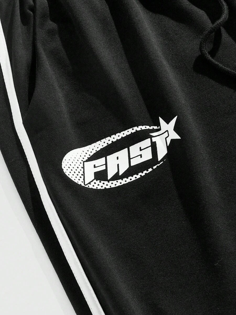 Men's Striped Sweatpants