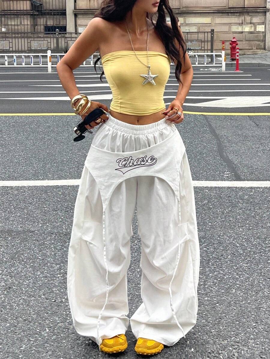 Women's Casual Parachute Pants