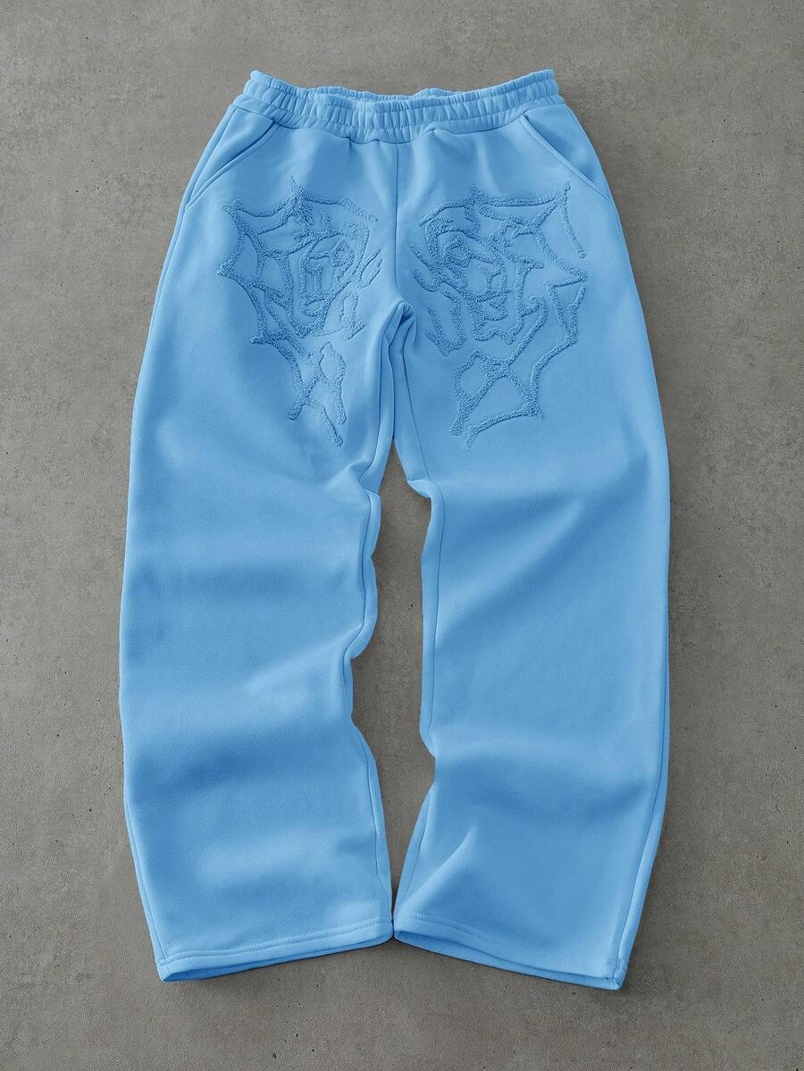 Men's Matching Cross Embroidered Sweatpants