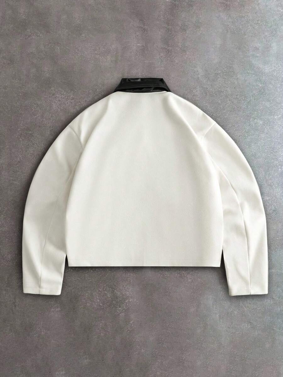 Men's Streetwear Faux Leather Jacket