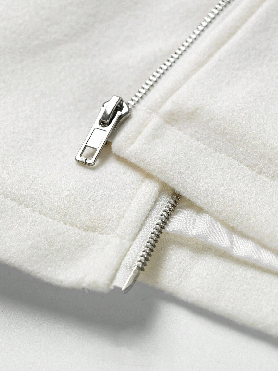 Men's Streetwear Faux Leather Jacket