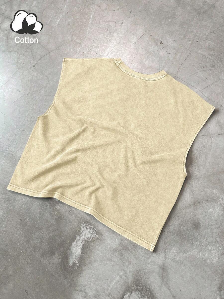 Men's Summer Casual Washed Vintage Tank Top