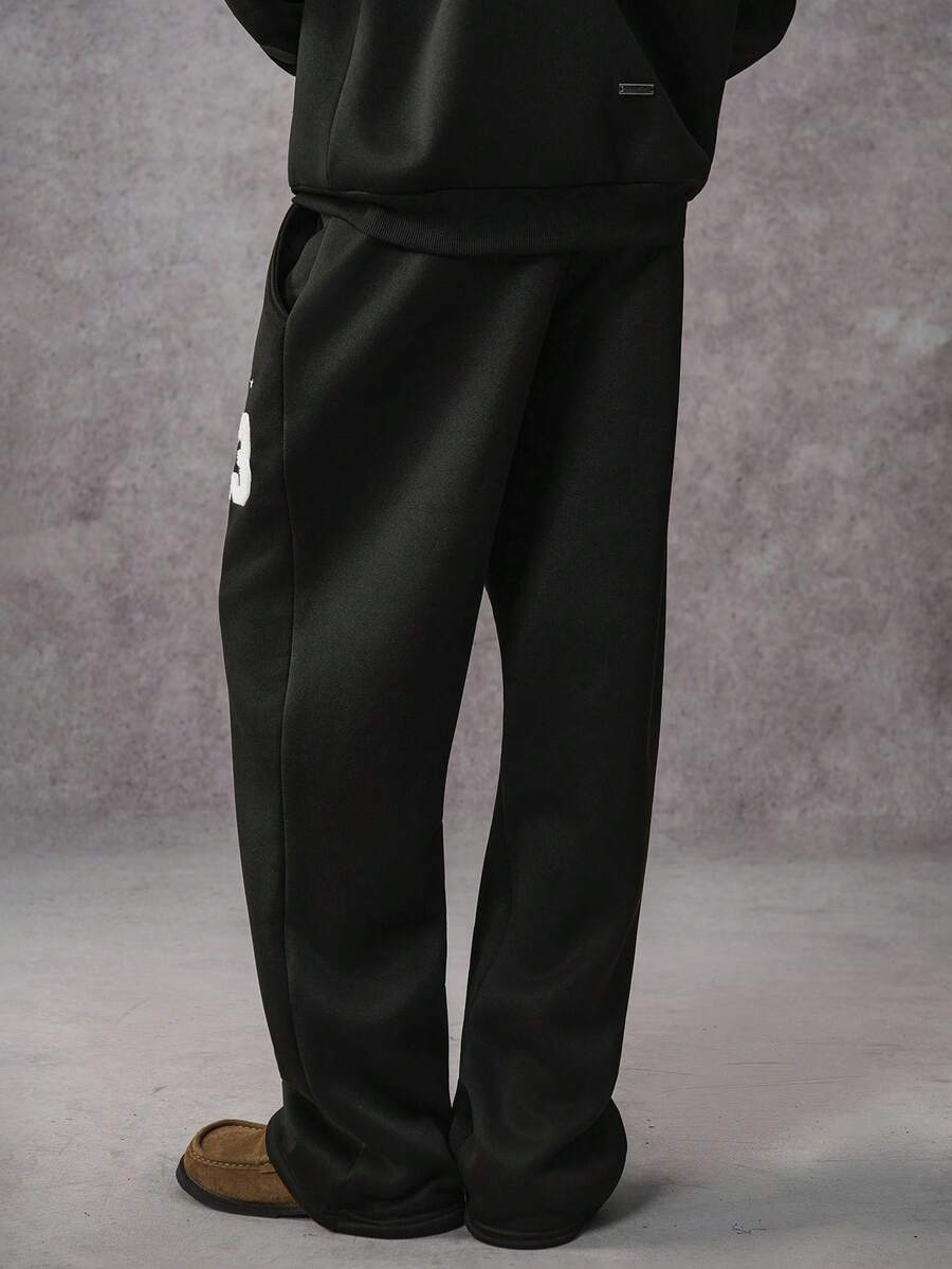 Men's Matching Cross Embroidered Sweatpants
