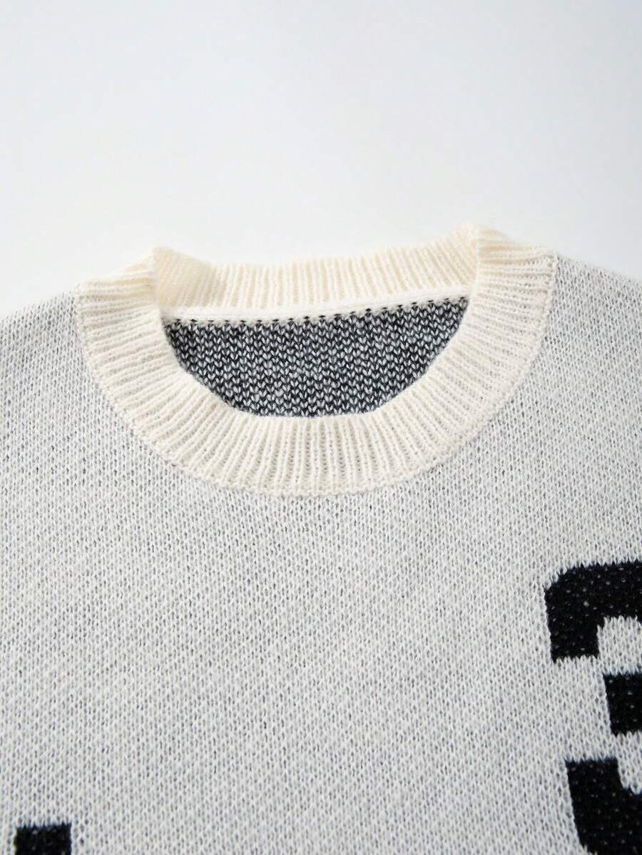 Men's Graphic Pullover Sweater