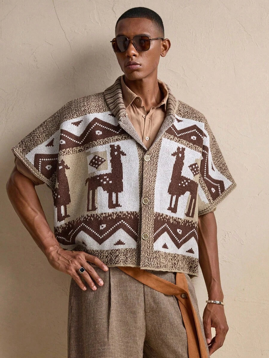 Business Casual Men's  Knit Sweater