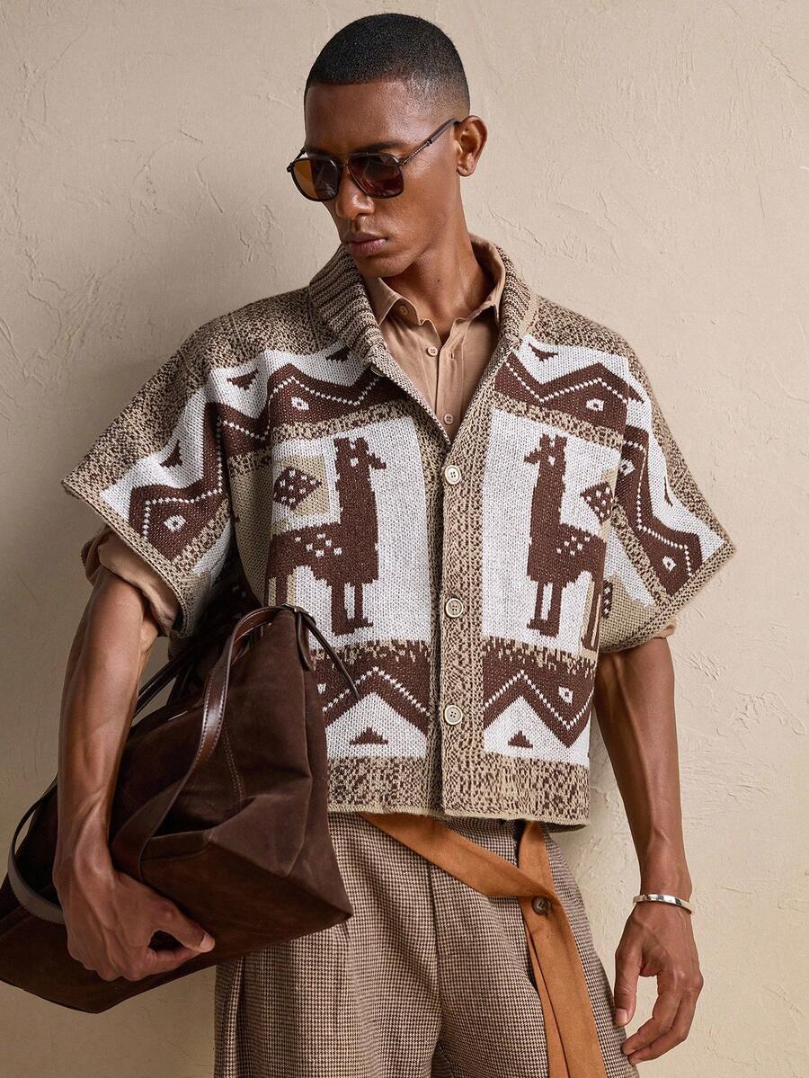 Business Casual Men's  Knit Sweater