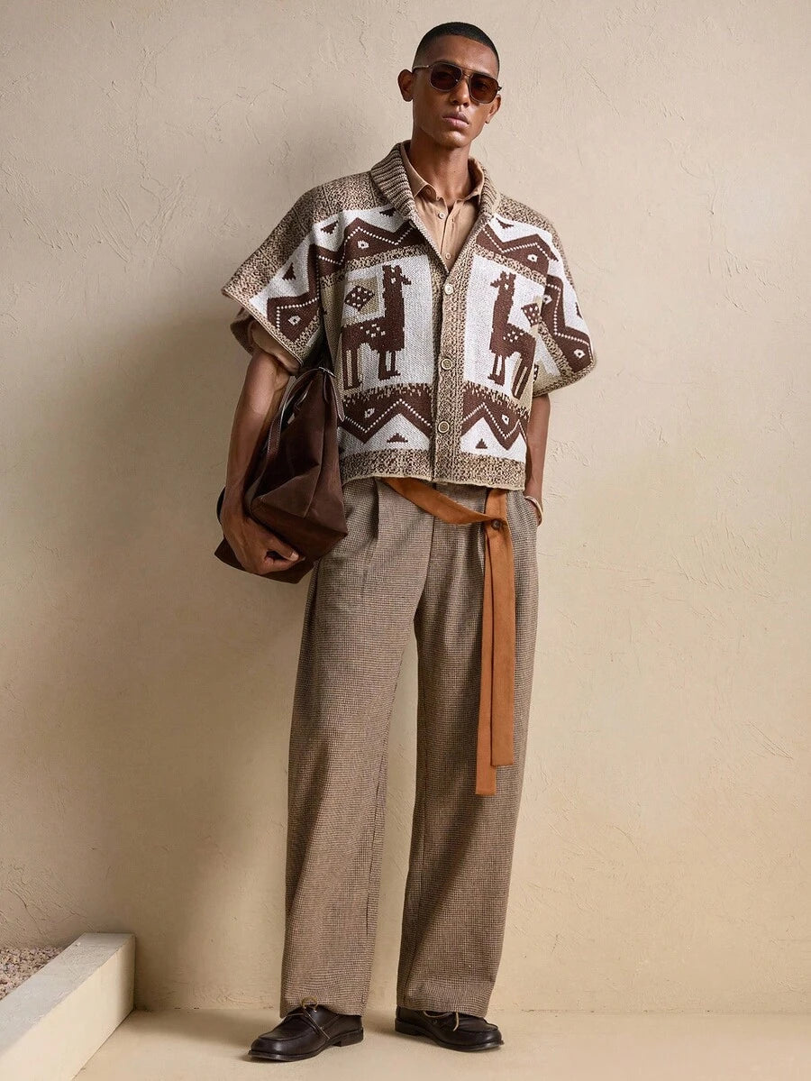 Business Casual Men's  Knit Sweater